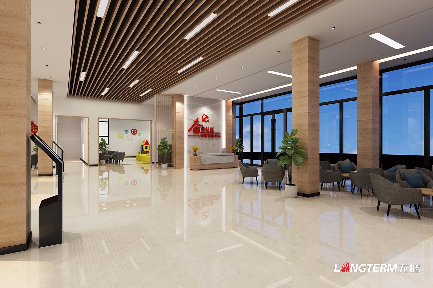 成都社區(qū)文化建設(shè)公司_街道辦事處大廳、廣場、長廊、樓道的廉政文化、黨建文化設(shè)計_社區(qū)活動中心裝飾裝修