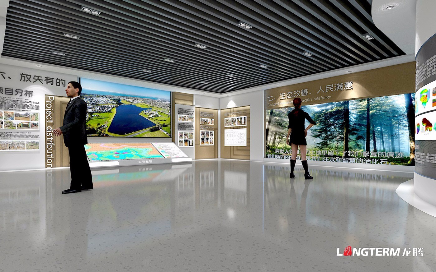 成都展廳設計公司_展廳展館策劃、設計、裝修一體化_榮譽室、陳列室、科技館、黨建文化展廳裝飾設計